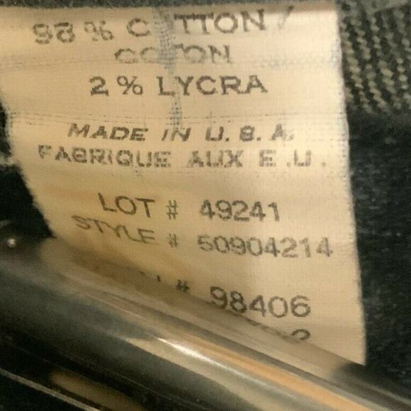 Theory Jeans Women's Size 2 Bootcut Straight Leg Stretch Dark Wash Pockets Denim - Picture 10 of 10